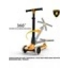 Lisanslı L1 Luxury Katlanabilir 3 Tekerlekli Işıklı Çocuk Scooter