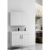 Lizbon 80 cm Lake Beyaz Banyo Dolabı