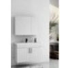 Lizbon 80 cm Lake Beyaz Banyo Dolabı