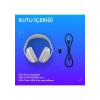 Logitech G G321 Lıghtspeed Bluetooth Kablosuz Hafif Konforlu Mikrofonlu Oyuncu Kulaklığı, Beyaz