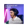 Logitech G G321 Lıghtspeed Bluetooth Kablosuz Hafif Konforlu Mikrofonlu Oyuncu Kulaklığı, Siyah