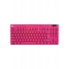 Logitech G PRO X TKL LIGHTSPEED Kablosuz LIGHTSYNC RGB PBT tuş başlıkları ile İngilizce Oyun Klavyesi - Pembe