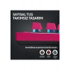 Logitech G PRO X TKL LIGHTSPEED Kablosuz LIGHTSYNC RGB PBT tuş başlıkları ile İngilizce Oyun Klavyesi - Pembe