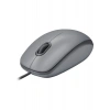 Logitech M110 Sessiz Tam Boyutlu Kablolu Usb-A Bağlantılı Optik Mouse - Gri