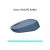 Logitech M171 USB Alıcılı Kablosuz Kompakt Mouse - Açık Mavi