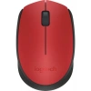 Logitech M171 USB Kırmızı Kablosuz Mouse