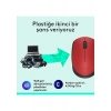 Logitech M171 USB Kırmızı Kablosuz Mouse