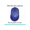 Logitech M330 Sessiz Kablosuz Optik Mouse - Mavi