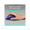 Logitech M330 Sessiz Kablosuz Optik Mouse - Mavi