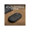 Logitech M350s Pebble 2 Bluetooth Kablosuz Sessiz Kompakt Mouse - Siyah