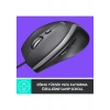 Logitech M500S 4.000 DPI Gelişmiş USB Kablolu Mouse - Siyah