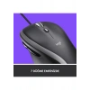 Logitech M500S 4.000 DPI Gelişmiş USB Kablolu Mouse - Siyah