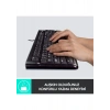 Logitech MK120 Usb Q Siyah Kablolu Klavye + Mouse Set