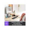 Logitech MK220 Q Tr Siyah Kablosuz Klavye Mouse Set