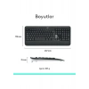 Logitech MK540 ADVANCED Kablosuz Türkçe Klavye Mouse Seti - Siyah