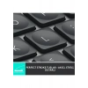 Logitech MX Keys Mini Minimalist Kablosuz Bluetooth Aydınlatmalı Türkçe Q Klavye - Siyah