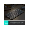 Logitech MX Keys Mini Minimalist Kablosuz Bluetooth Aydınlatmalı Türkçe Q Klavye - Siyah