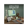 Logitech Pebble 2 Set Çoklu Cihaz Özellikli Sessiz Kablosuz Türkçe Q Klavye ve Mouse Seti - Pembe