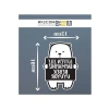 Lütfen Zile Basmayınız - Bebek Uyuyor Ayıcık Sticker