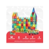 Magnetic Tiles Manyetik Yapı Blokları 72 Parça 3D Steam Eğitici Çocuk Oyuncağı ve Inşa Seti
