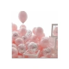 Makaron Konfetili Şeffaf Balon Seti, 20 Adet Eğlenceli