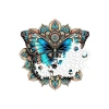 Mandala Kelebeği Ahşap Puzzle - 250 Parça, 29 x 29 cm
