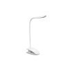 Mandallı Kitap Okuma Lambası, Güçlü Led Işık, Şarjlı