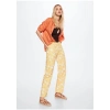 Mango Baskılı Düz Jean