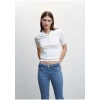 Mango Cepli kloş jean pantolon
