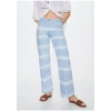 Mango Geniş Paça Batik Jean