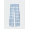 Mango Geniş Paça Batik Jean