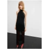 Mango Halter Yaka Dantel Elbise