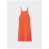 Mango Halter Yaka Örme Elbise