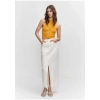 Mango Halter Yaka Tığ İşi Üst