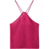 Mango Halter Yaka Tığ İşi Üst