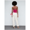 Mango Halter Yaka Tığ İşi Üst