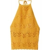 Mango Halter Yaka Tığ İşi Üst