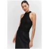 Mango Lurex Askılı Yaka Üst