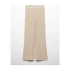 Mango Lurex Örgülü Geniş Paça Pantolon