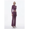 Mango Lurex Örgülü Geniş Paça Pantolon