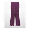Mango Lurex Örgülü Geniş Paça Pantolon