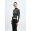 Mango Lurex Perkins Yaka Kazak