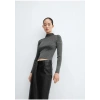 Mango Lurex Perkins Yaka Kazak
