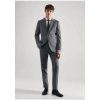 Mango Man Dar kesim işlenmemiş yün takım elbise blazer