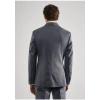 Mango Man Dar kesim işlenmemiş yün takım elbise blazer