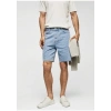 Mango Man Normal Kesim Denim Bermuda Şort