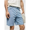 Mango Man Normal Kesim Denim Bermuda Şort