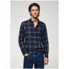 Mango Man Regular Fit Kareli Flanel Gömlek