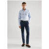 Mango Man Süper Slim Fit Baskılı Takım Pantolonu