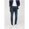 Mango Man Tom Daralan Paçalı Kısa Jean